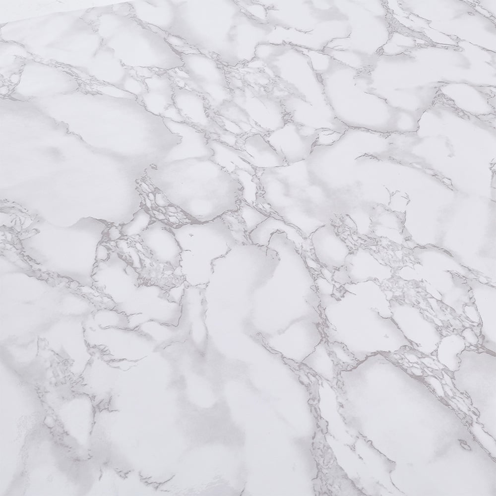 Living and Home White Wood Grain PVC Self Adhesive Flooring Image 3