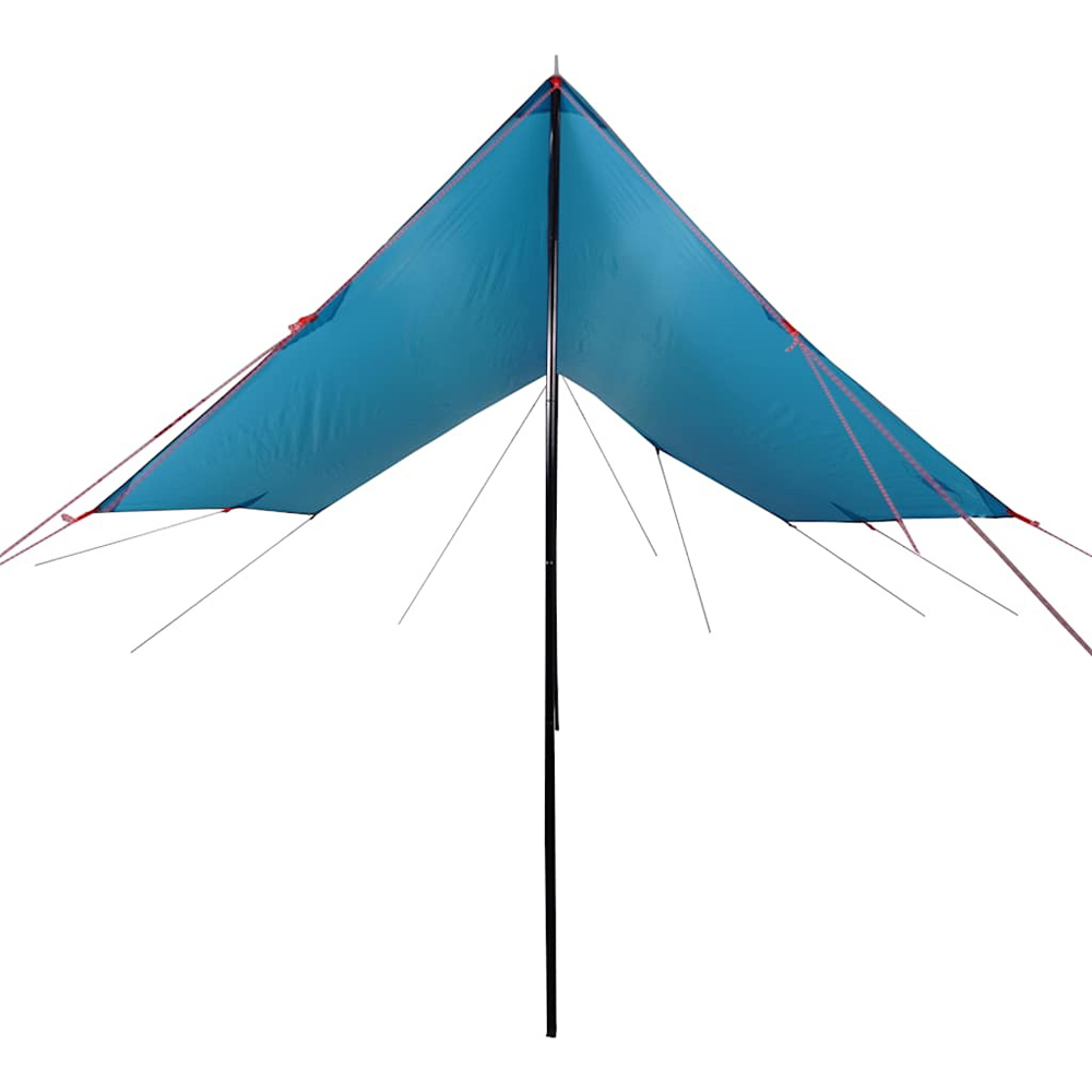 Walplus Waterproof Polyester Camping Tarp Shelter Blue 2.1 x 3 x 4.6m Image 3