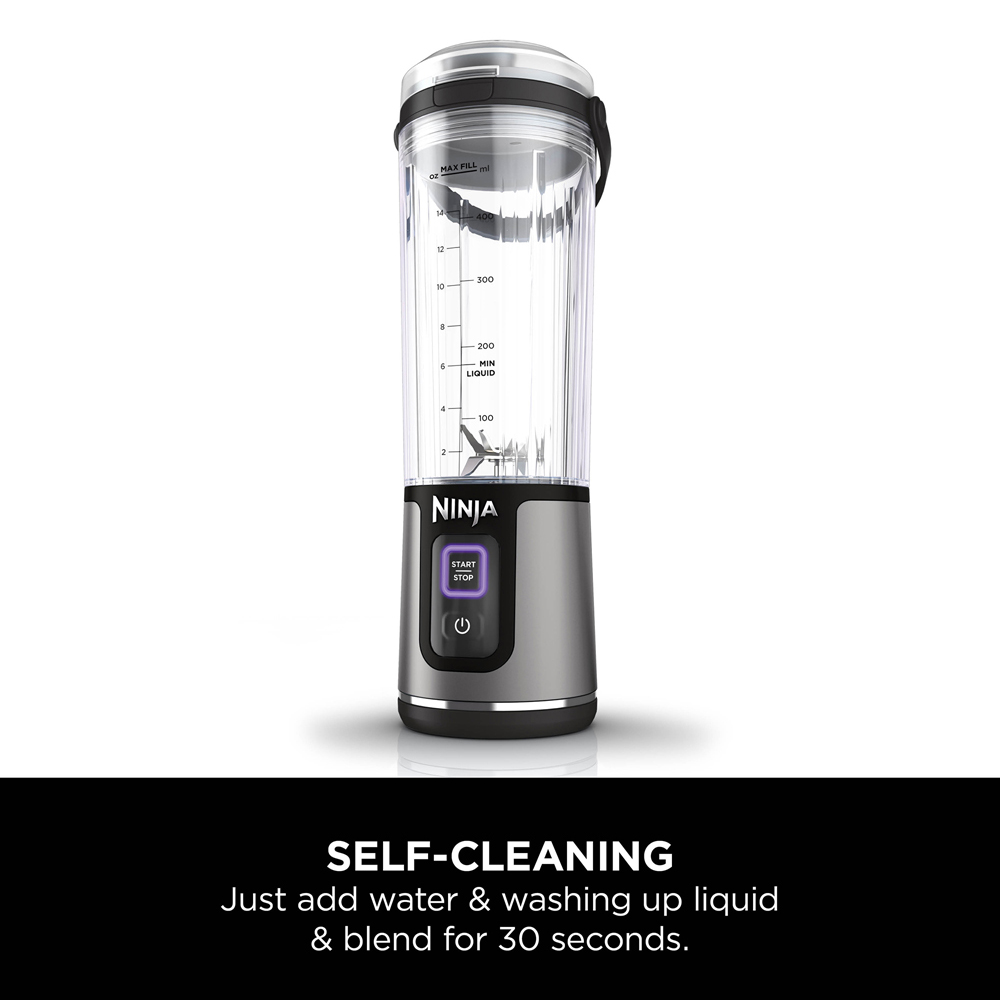 Ninja Blast BC151UKBK Black 530ml Cordless Portable Blender Image 3