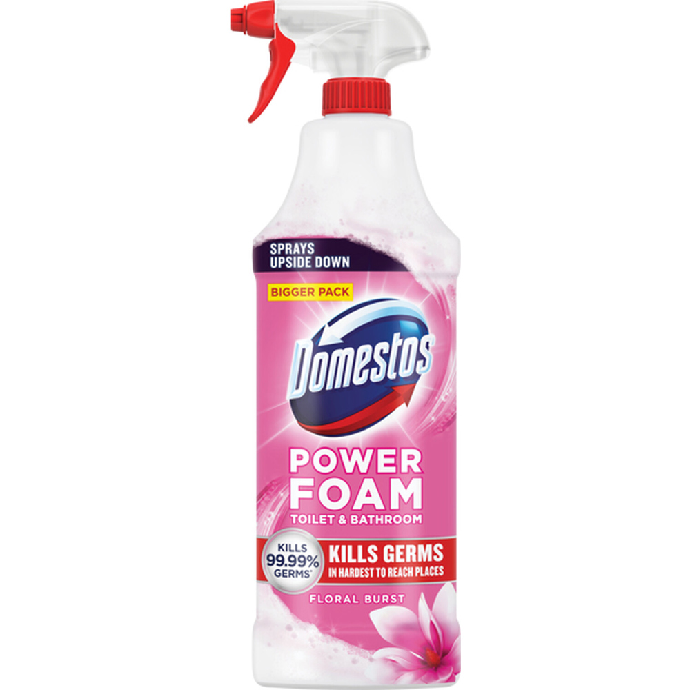 Domestos Toilet and Bathroom Power Foam Image