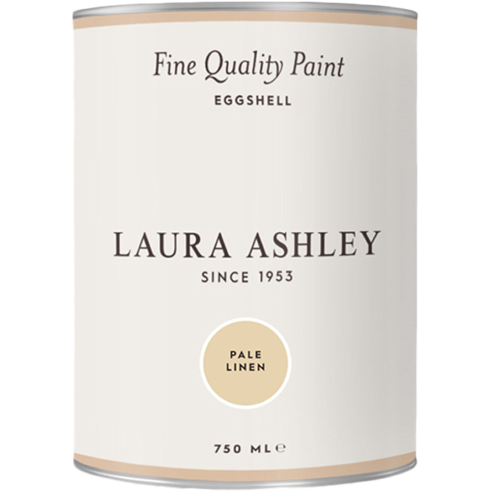 Laura Ashley Pale Linen Eggshell Paint 750ml Image 2