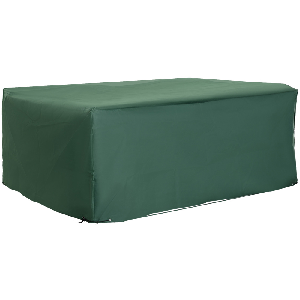 Outsunny Green 600D Oxford Anti-UV Garden Furniture Cover 205 x 145 x 70cm Image