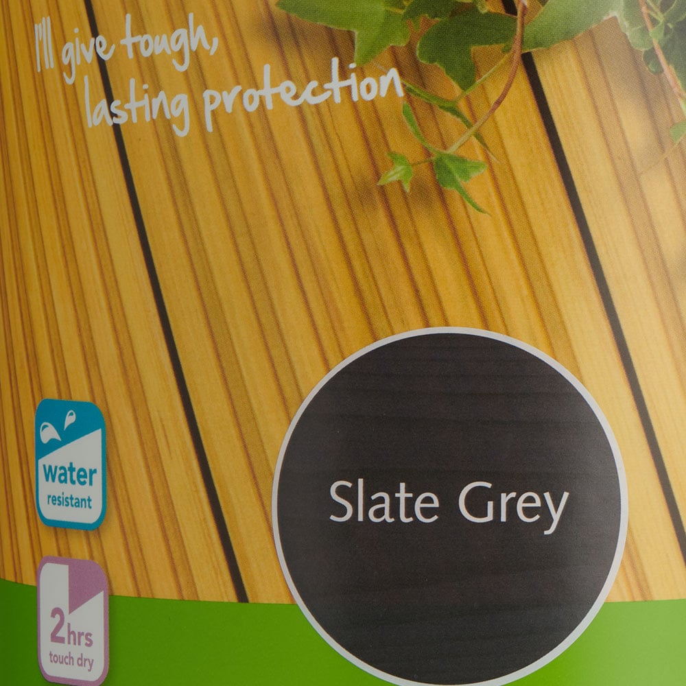 Anti Slip Slate Grey Decking Stain and Protector 2.5L Image 4