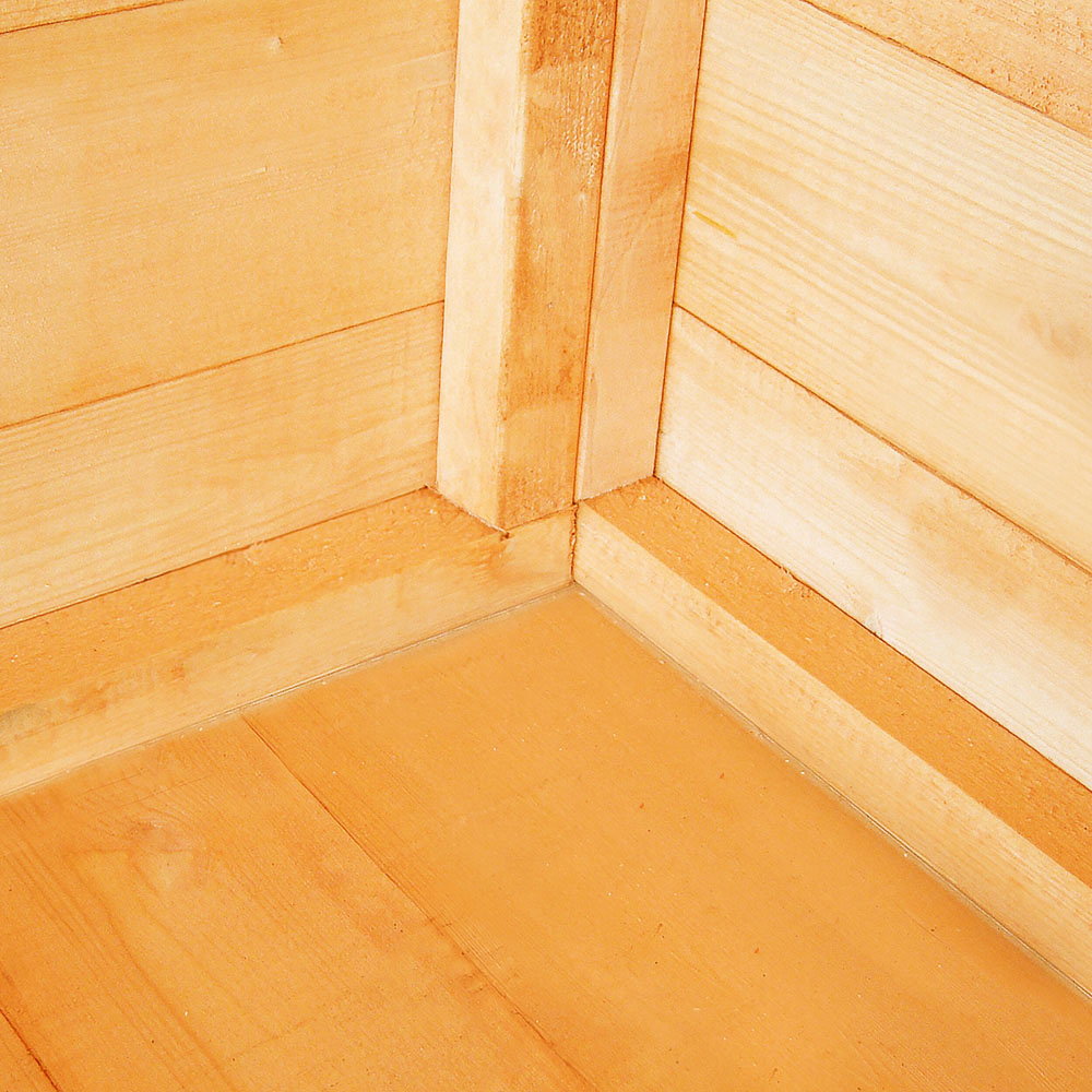 Shire 10 x 10ft Double Door Shiplap Corner Shed Image 3