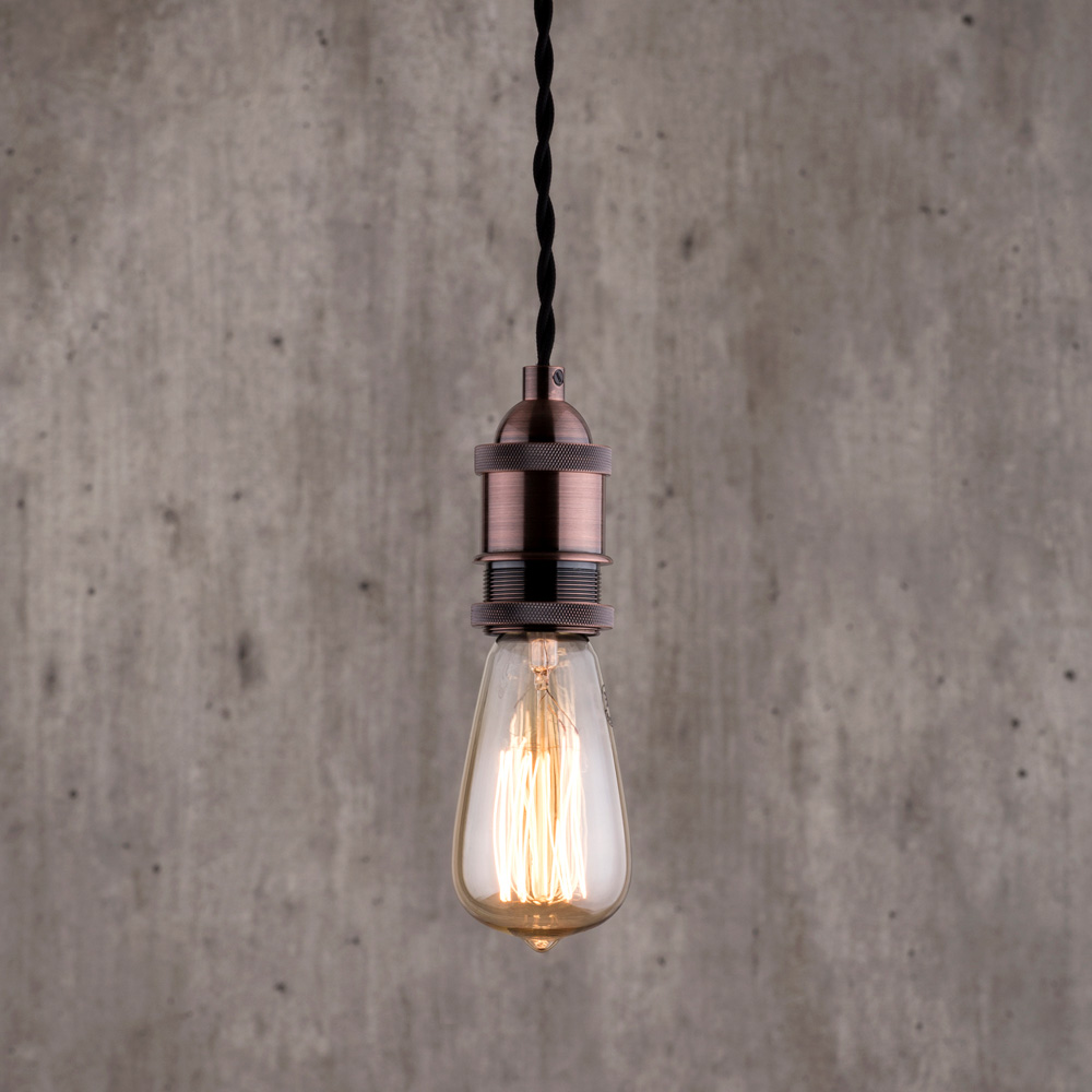 Inlight Cali Cable Copper Ceiling Pendant Image 2