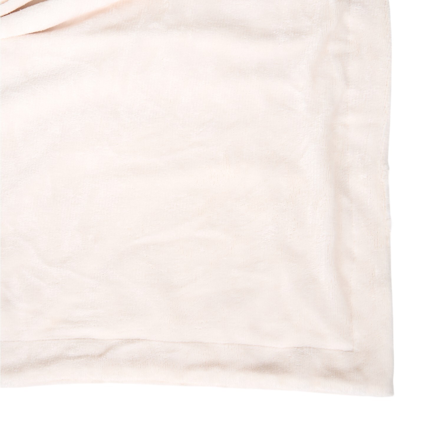 Bow Faux Fur Throw Ivory Image 4