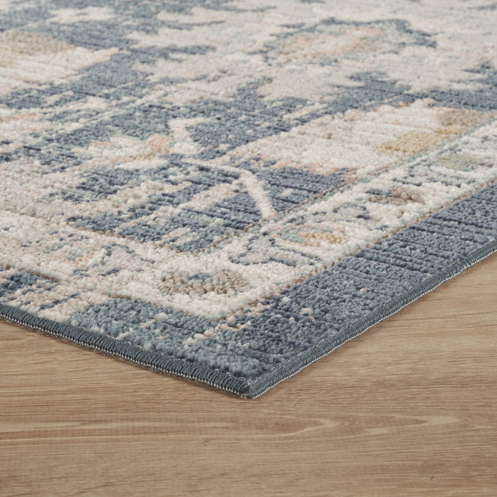 Desire Rugs Maia Navy Lagoon Floral Non Slip Rug 160 x 240cm Image 3