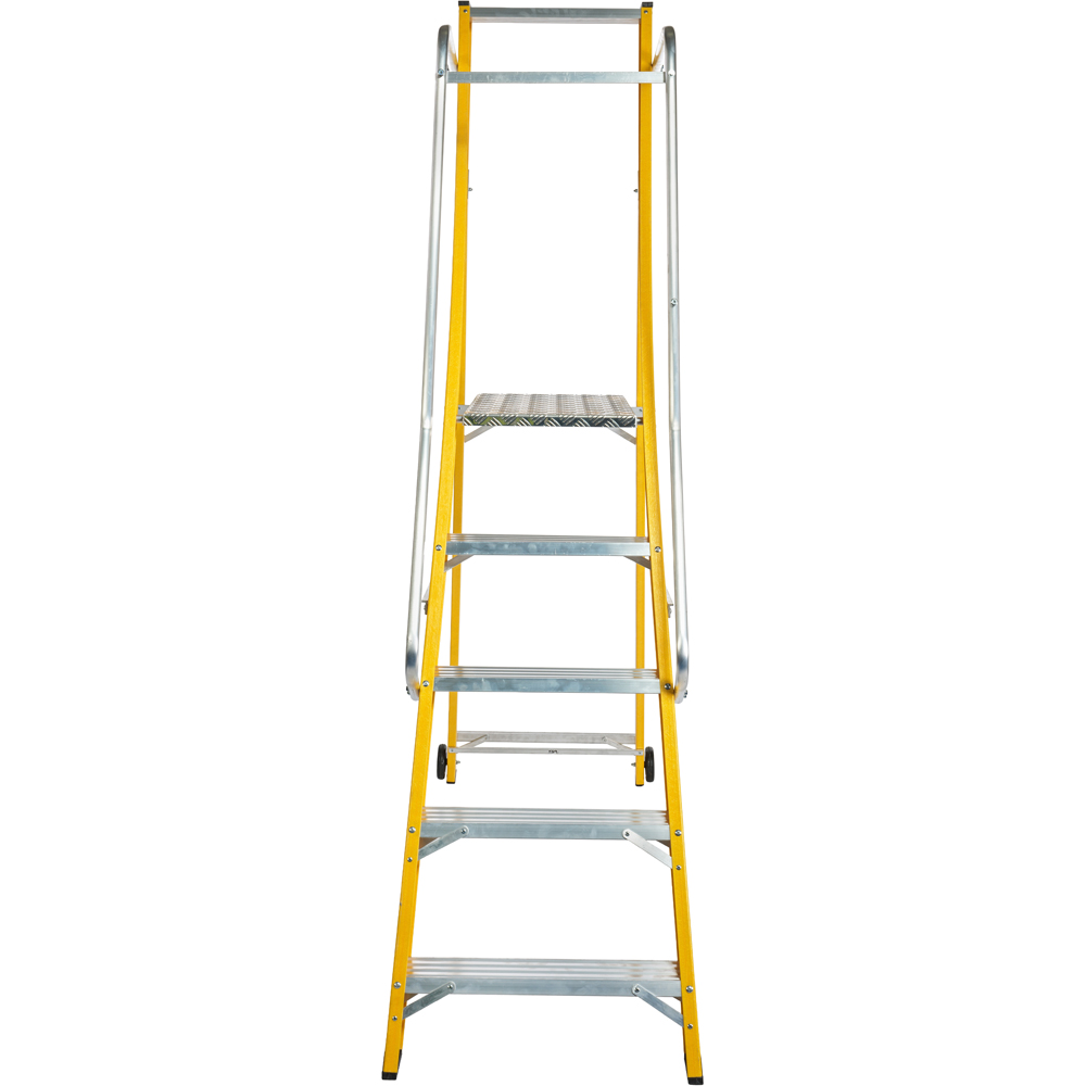 Lyte Ladders and Towers MagnaStep 5 Tread Glassfibre Widesteps Ladder Image 2