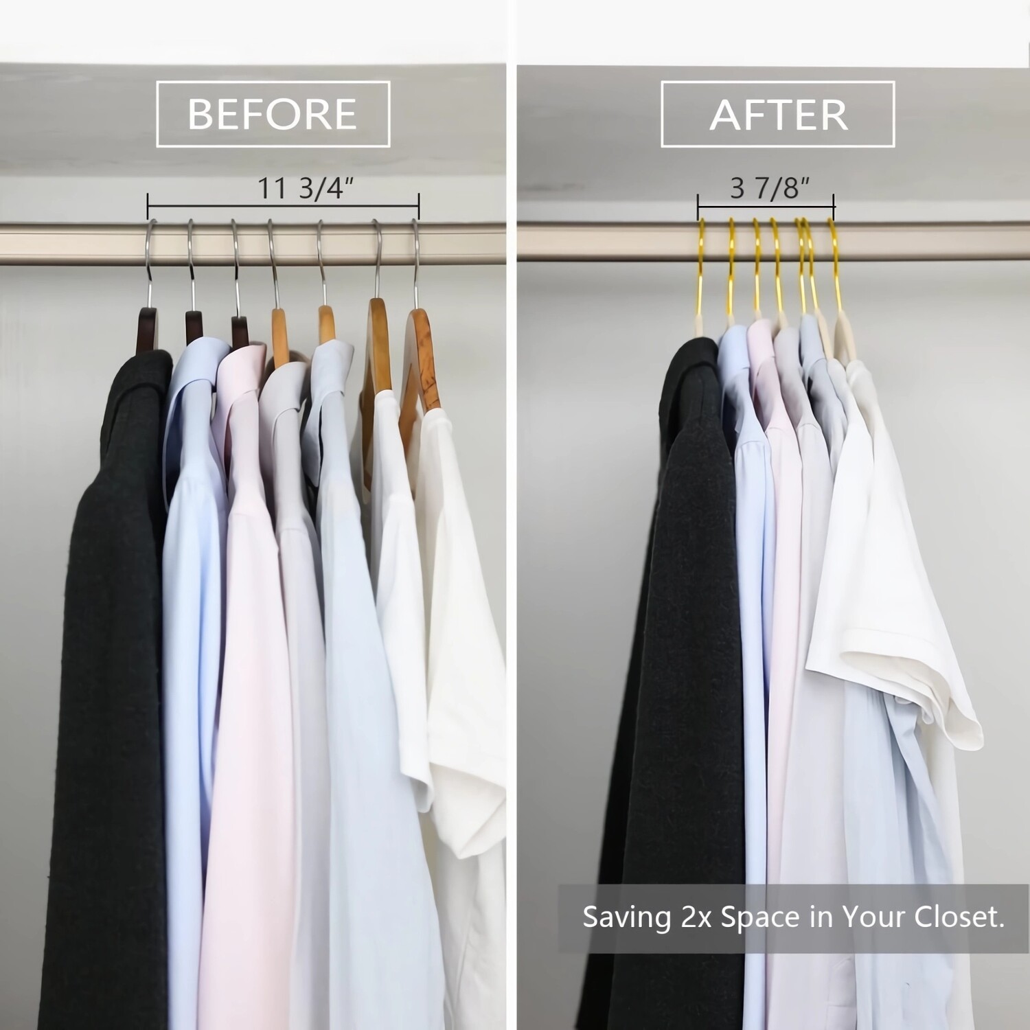 Pack of 10 Sanctuary Velvet Hangers - Cream Image 2