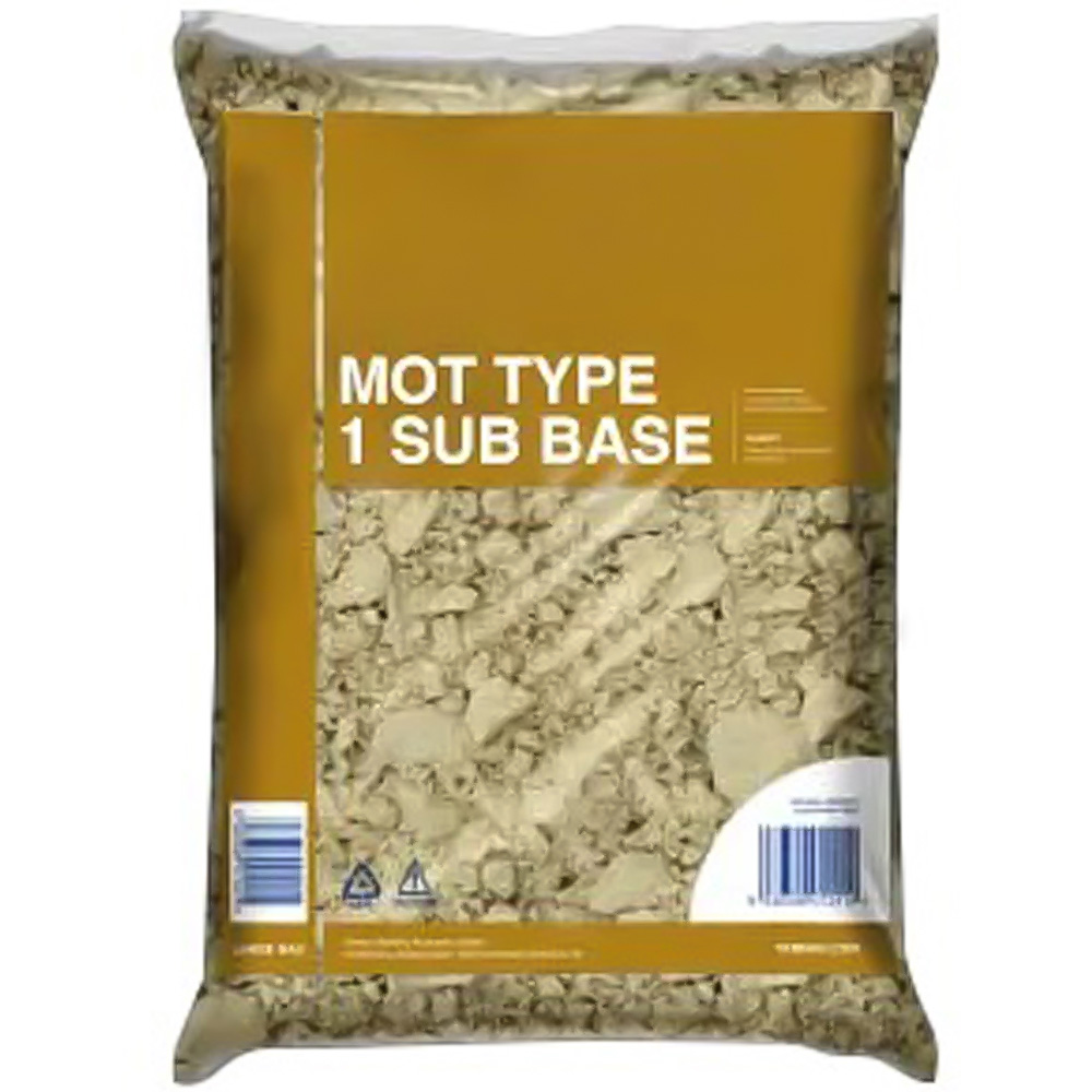 MOT Type 1 Sub Base Bag 25kg 2 Pack | Homebase