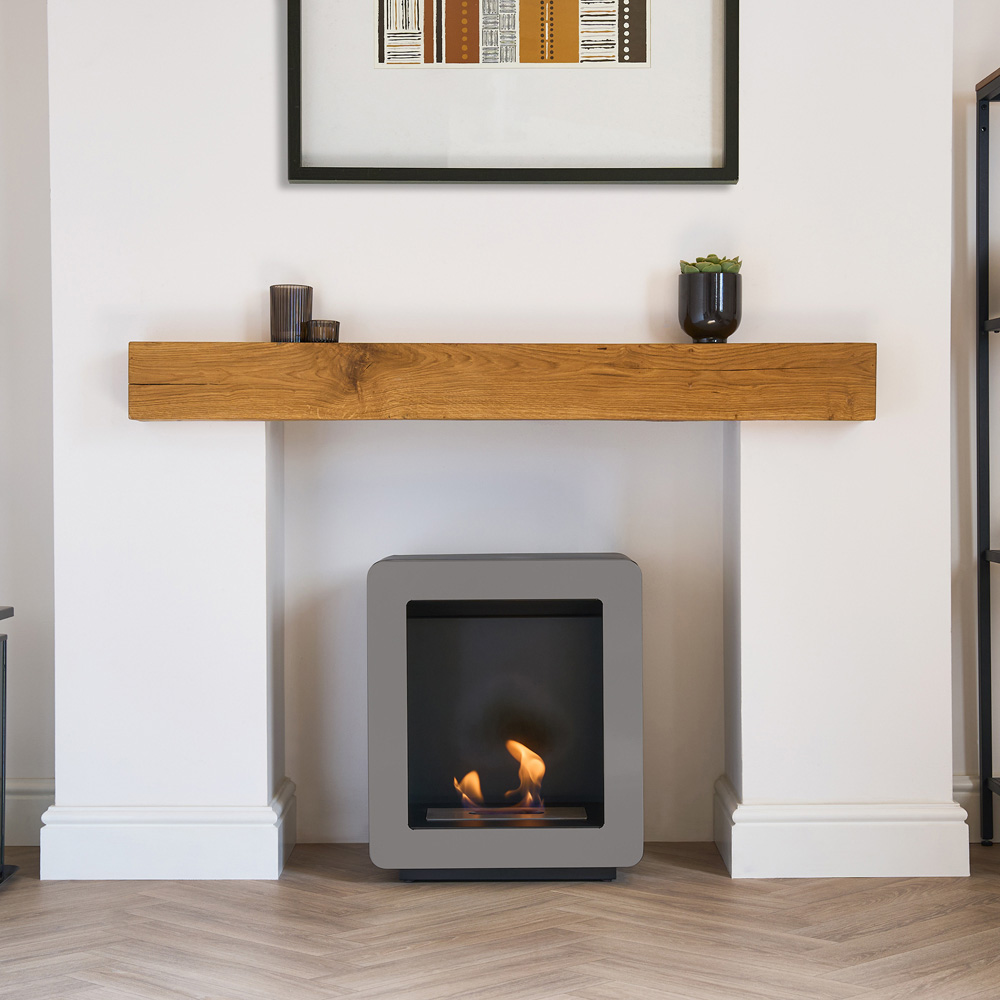 Adam Mira Grey Bio Ethanol Stove 3000W Image 7
