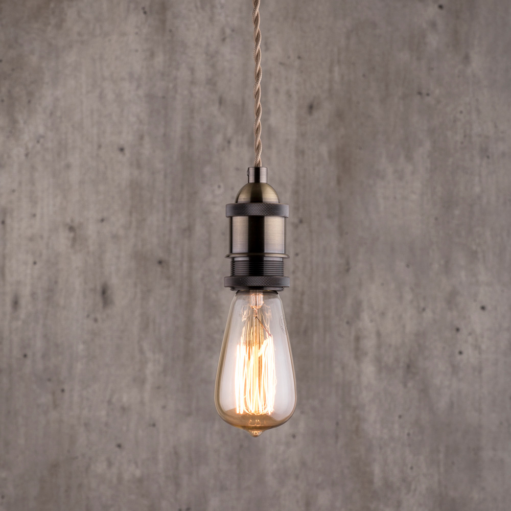 Inlight Cali Cable Brass Ceiling Pendant Image 2