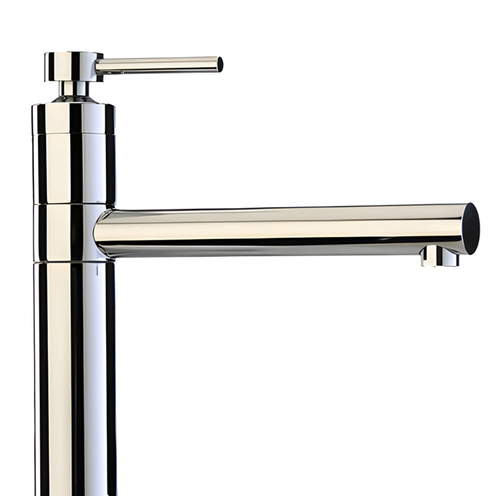 Piralla Vox Polished Chrome Randy Top Single Lever Swivel Spout Kitchen Mixer Tap Image 2