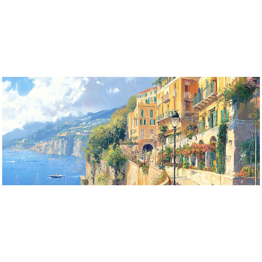 Warren Reed Designer Romantic Walk in Sorrento Bathroom Splashback 25 x 60cm Image 2