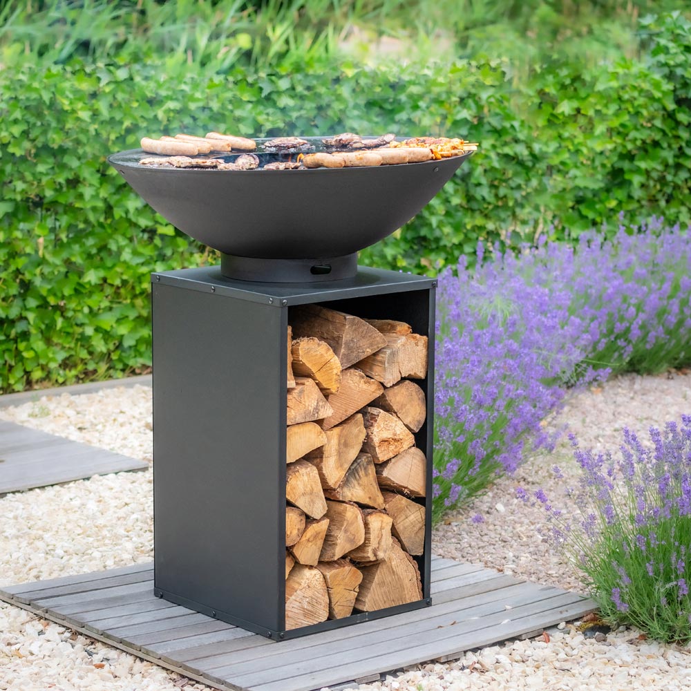 RedFire Onyx Classic Fireplace 80cm with Cover Image 2