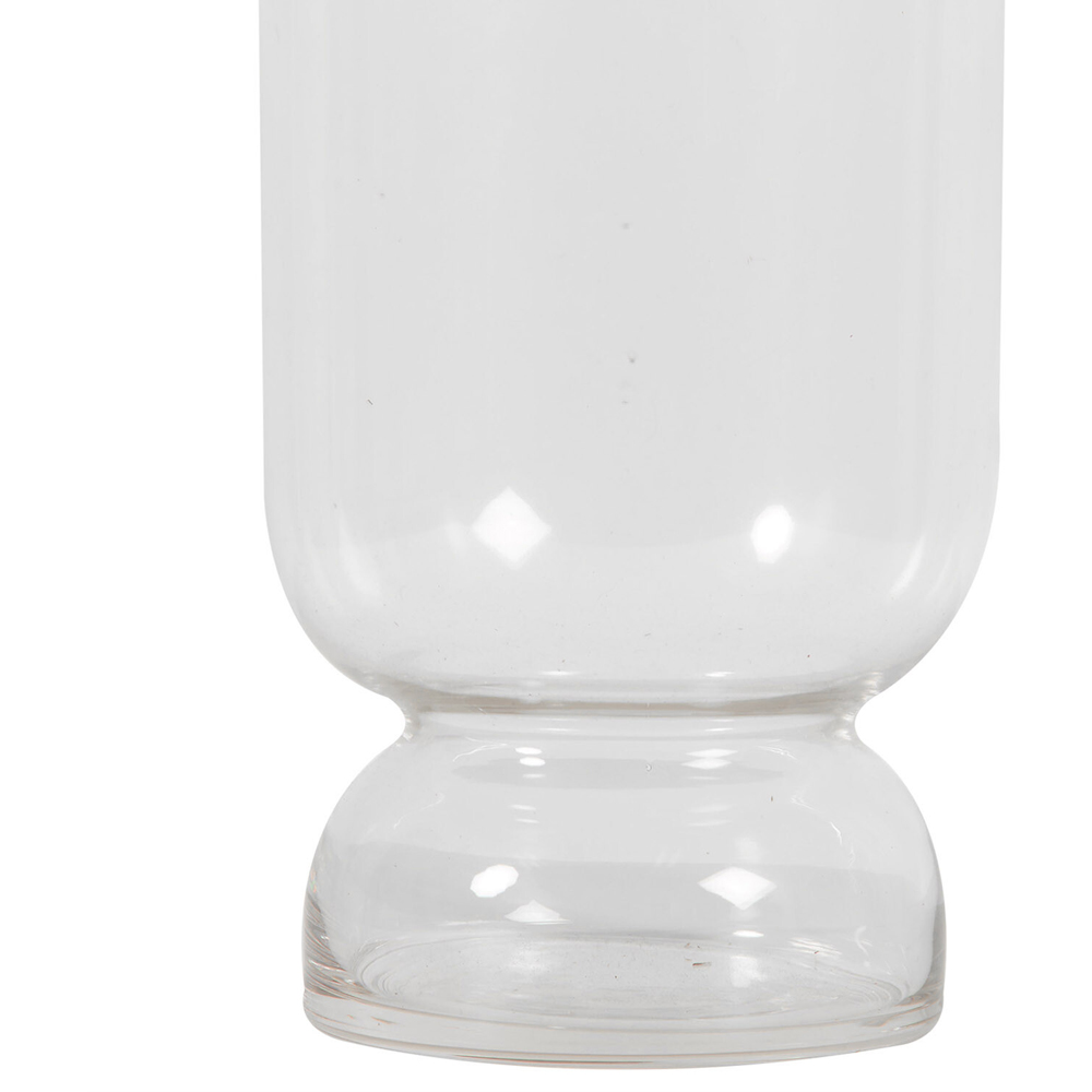 Blossom Bulb Glass Vase Clear Image 2