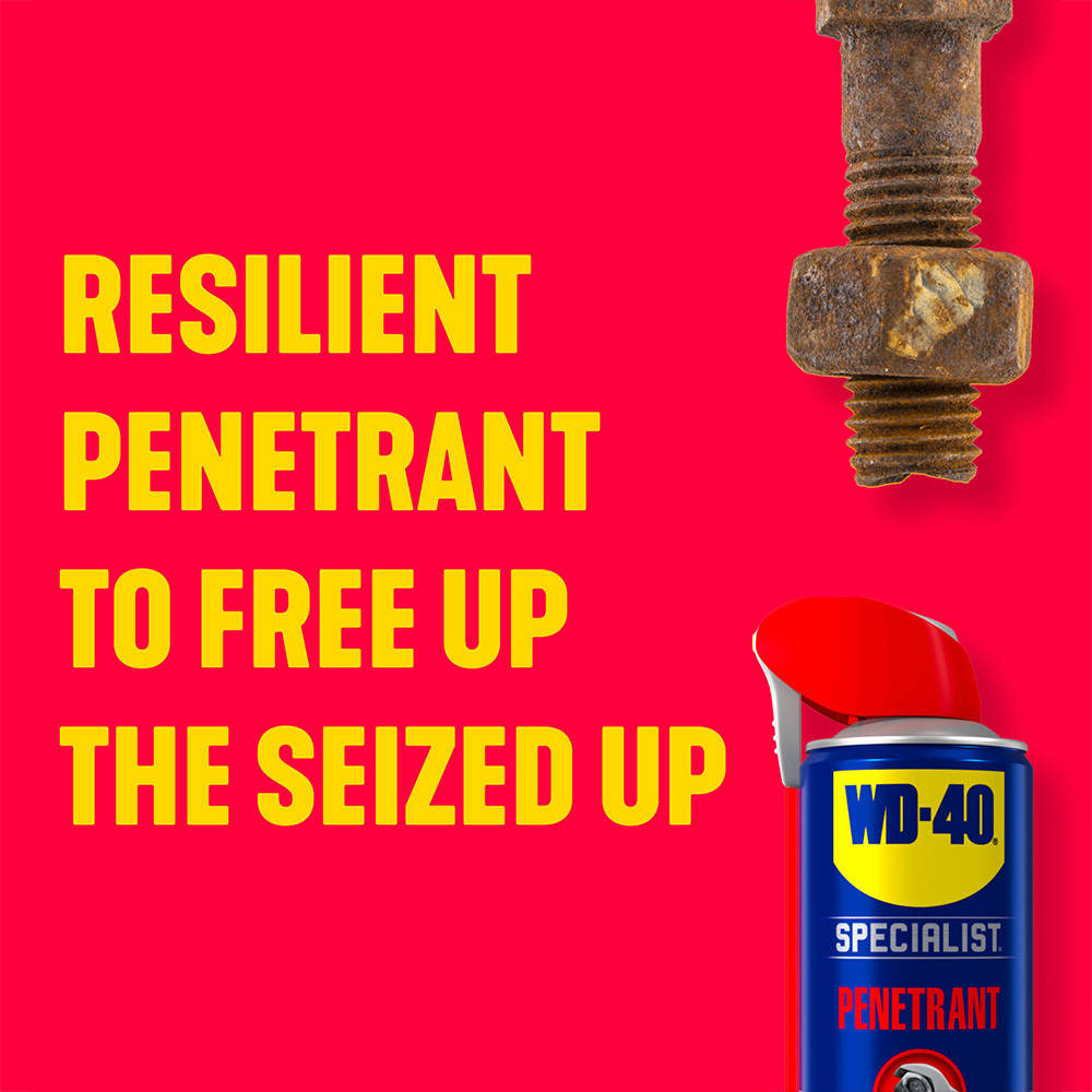 WD-40 Multi-Use Lubricant 450ml with Specialist Penetrant 400ml Image 4