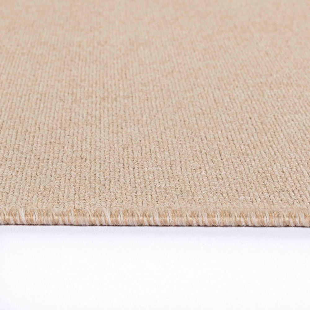 Desire Rugs Simple Light Beige Low Pile Felt Backing Tufted Rug 230 x 160cm Image 3