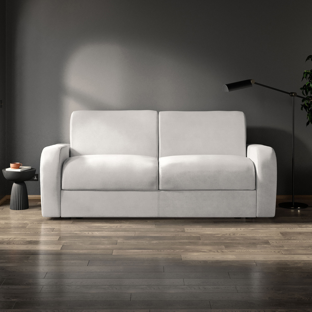 Jay-Be Deco 3 Seater Cosy Chenille Hedge Sofa Bed with e-Sprung Mattress Image 6
