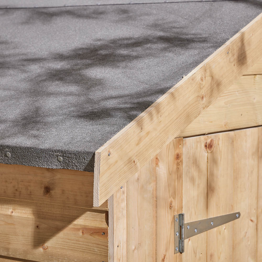 Rowlinson 4 x 6ft Shiplap Apex Shed Image 4