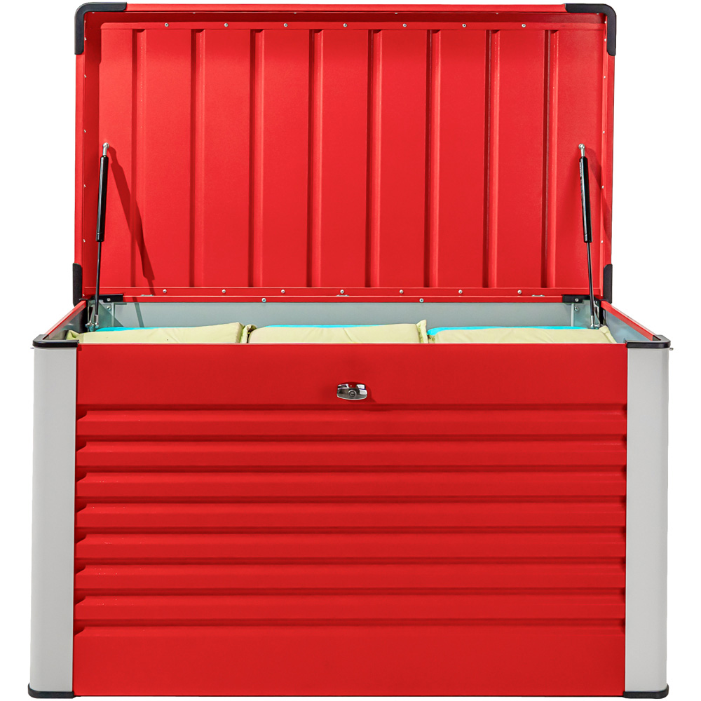 Trimetals 750L Red Weatherproof Garden Storage Box Image 3