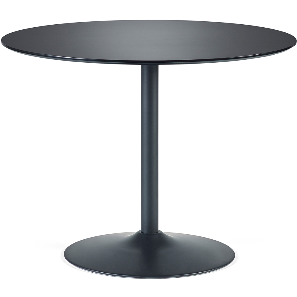 Julian Bowen Nero Lima 2 Seater Velvet Dining Set Black and Teal Image 3