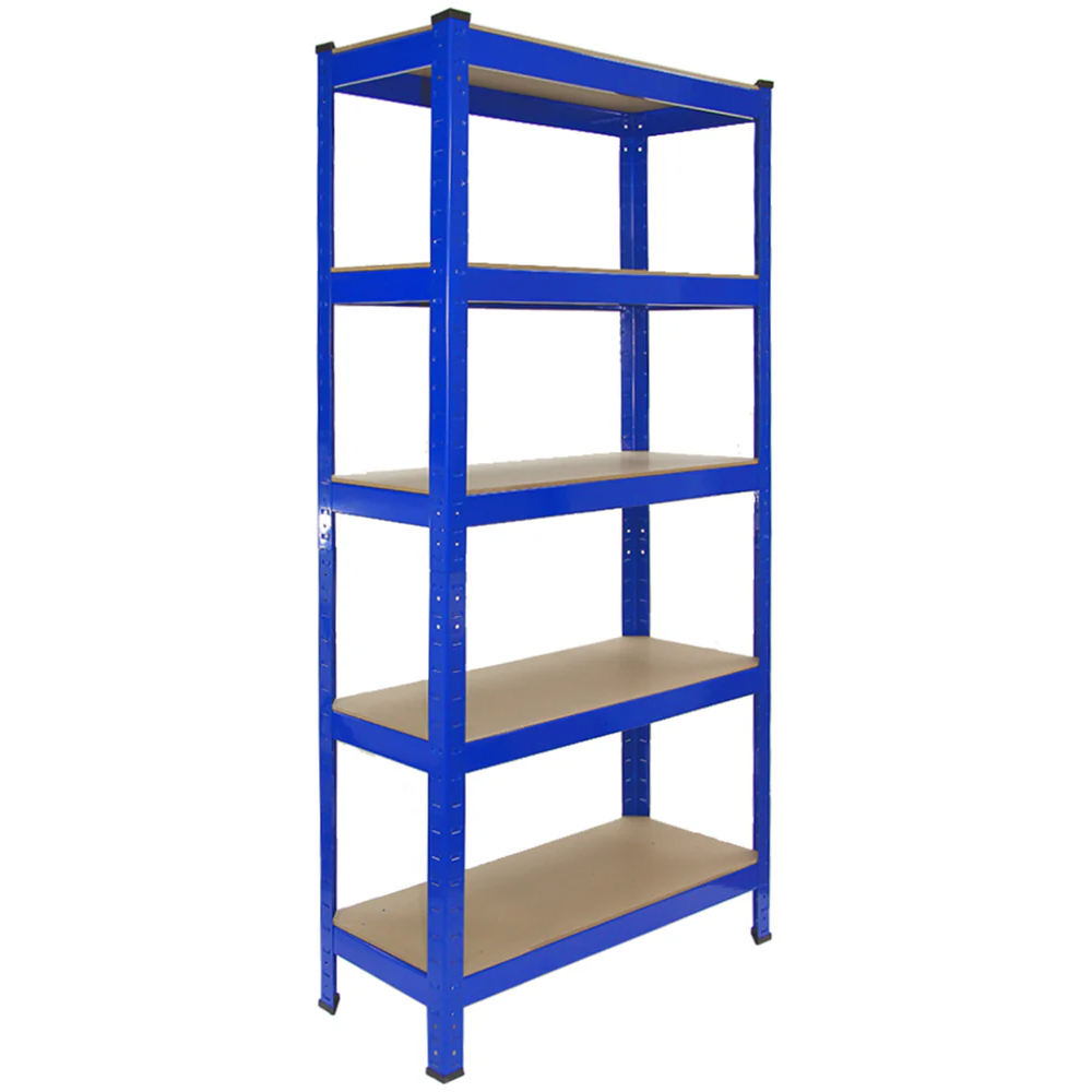 Monster Racking T-Rax Heavy Duty Blue Shelving Units 75cm 10 Pack Image 2