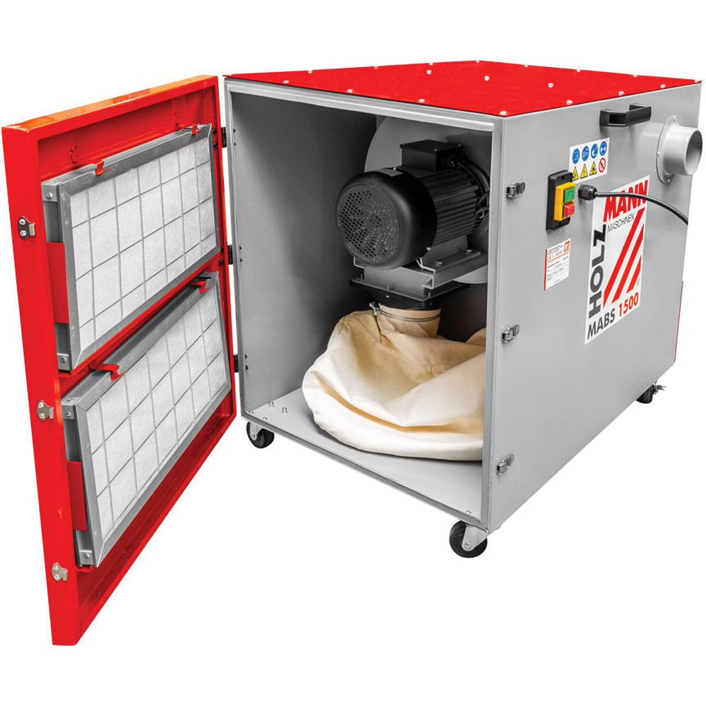 Holzmann MABS1500 230V 1500W Metal Dust Extraction System Image 2