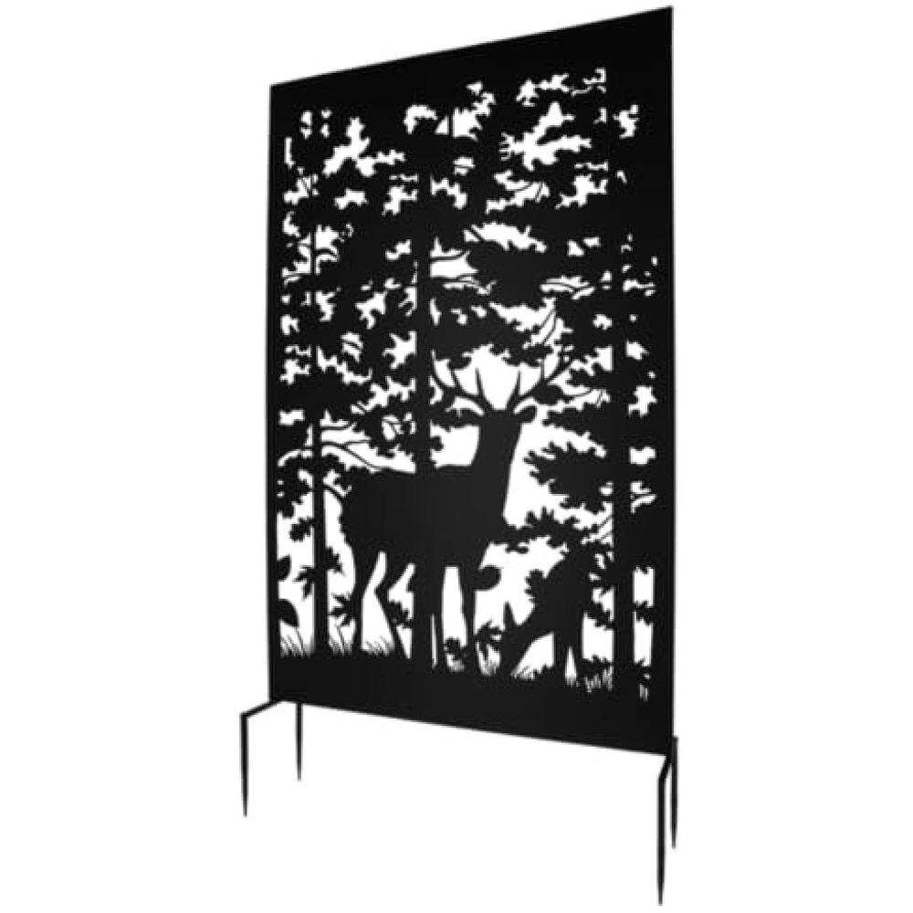 Fallen Fruits Privacy Screen with Deer Design Image 4