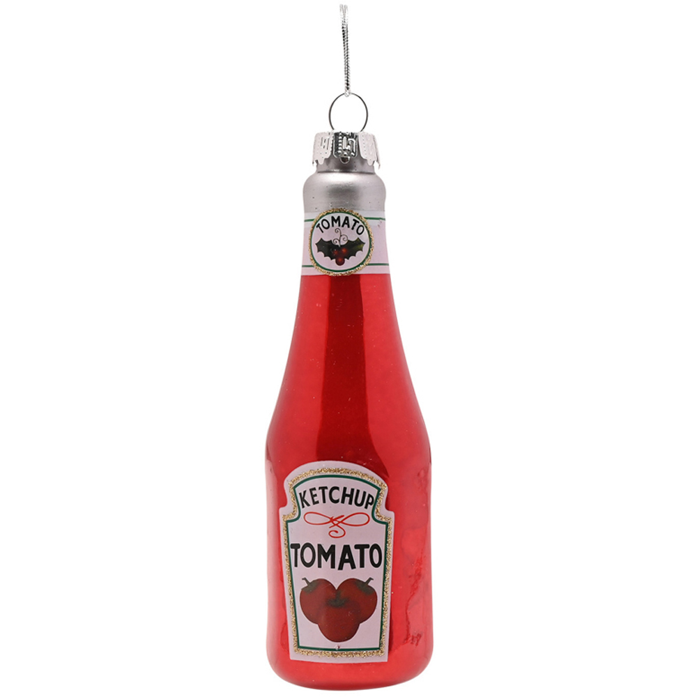The Seasonal Gift Co Ketchup and Breakfast Hanging Decoration 2 Piece Image 3