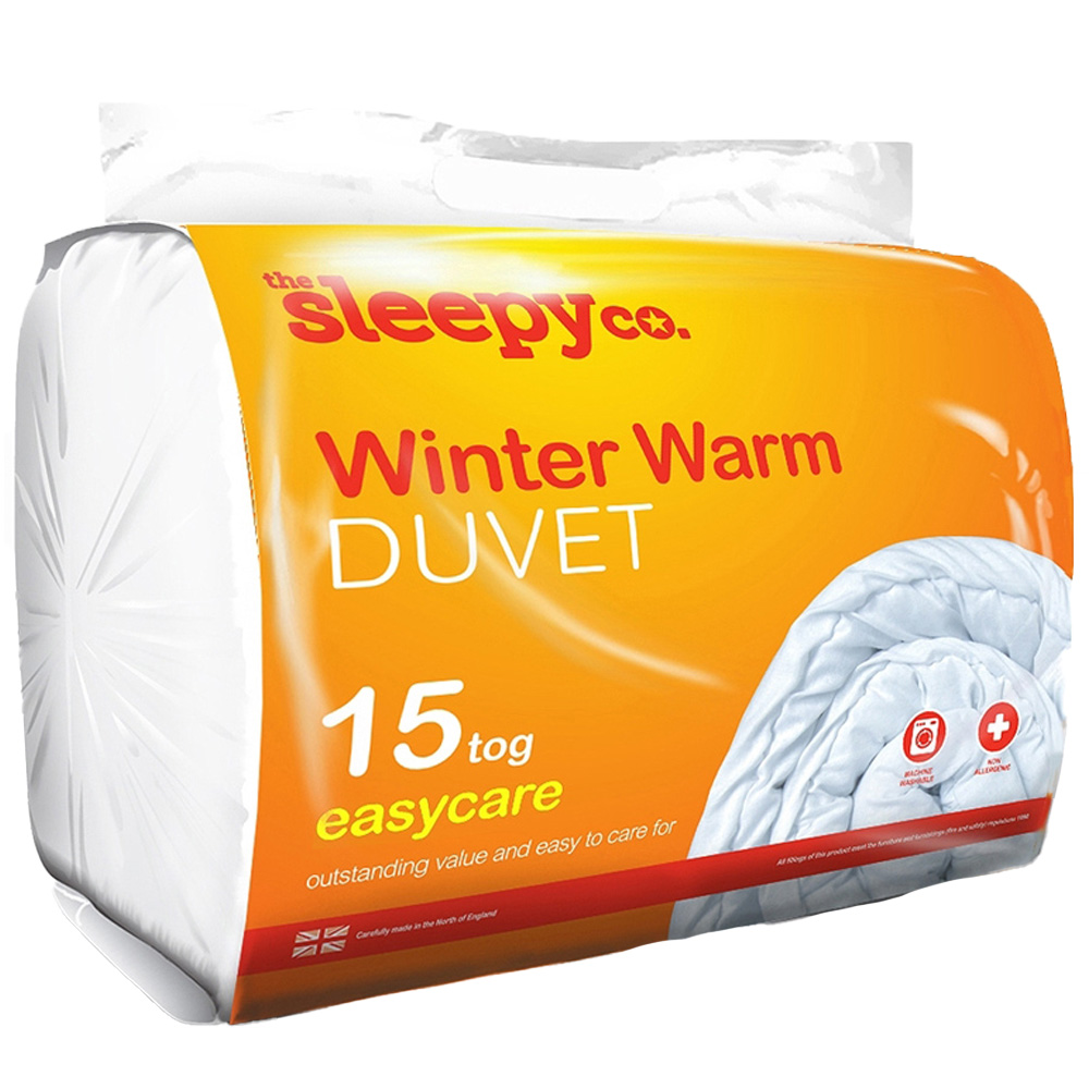 Sleepworks Single White Extra Warm Duvet 15 Tog Image