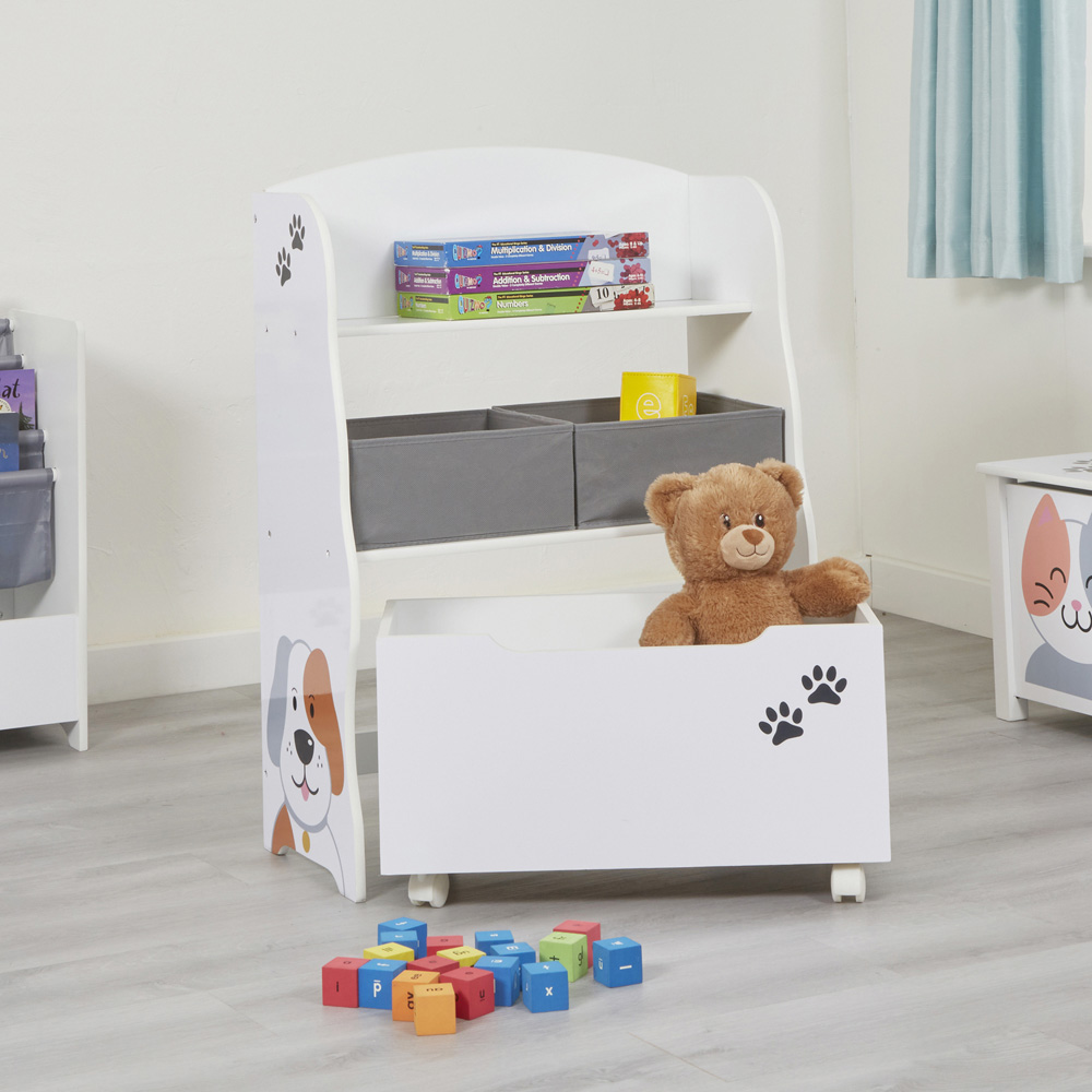 Liberty House Toys Kids Cat and Dog Toy Organiser Unit Image 6