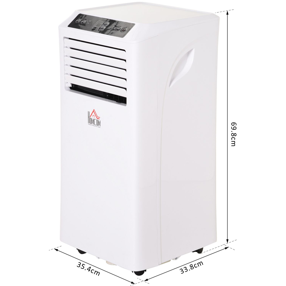 HOMCOM White Air Conditioner 1003W Image 4