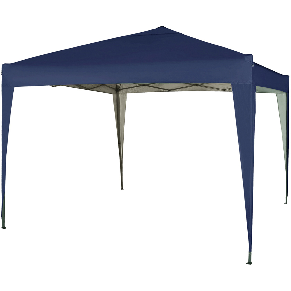 Blue Pop Up Outdoor Gazebo 3 x 3m Image 2