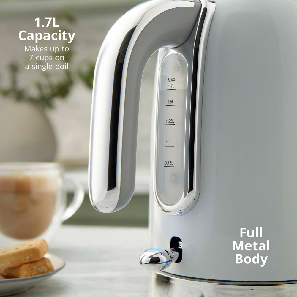 Swan Solace EEJB317 White 2 Slice Toaster and 1.7L Kettle Set Image 4