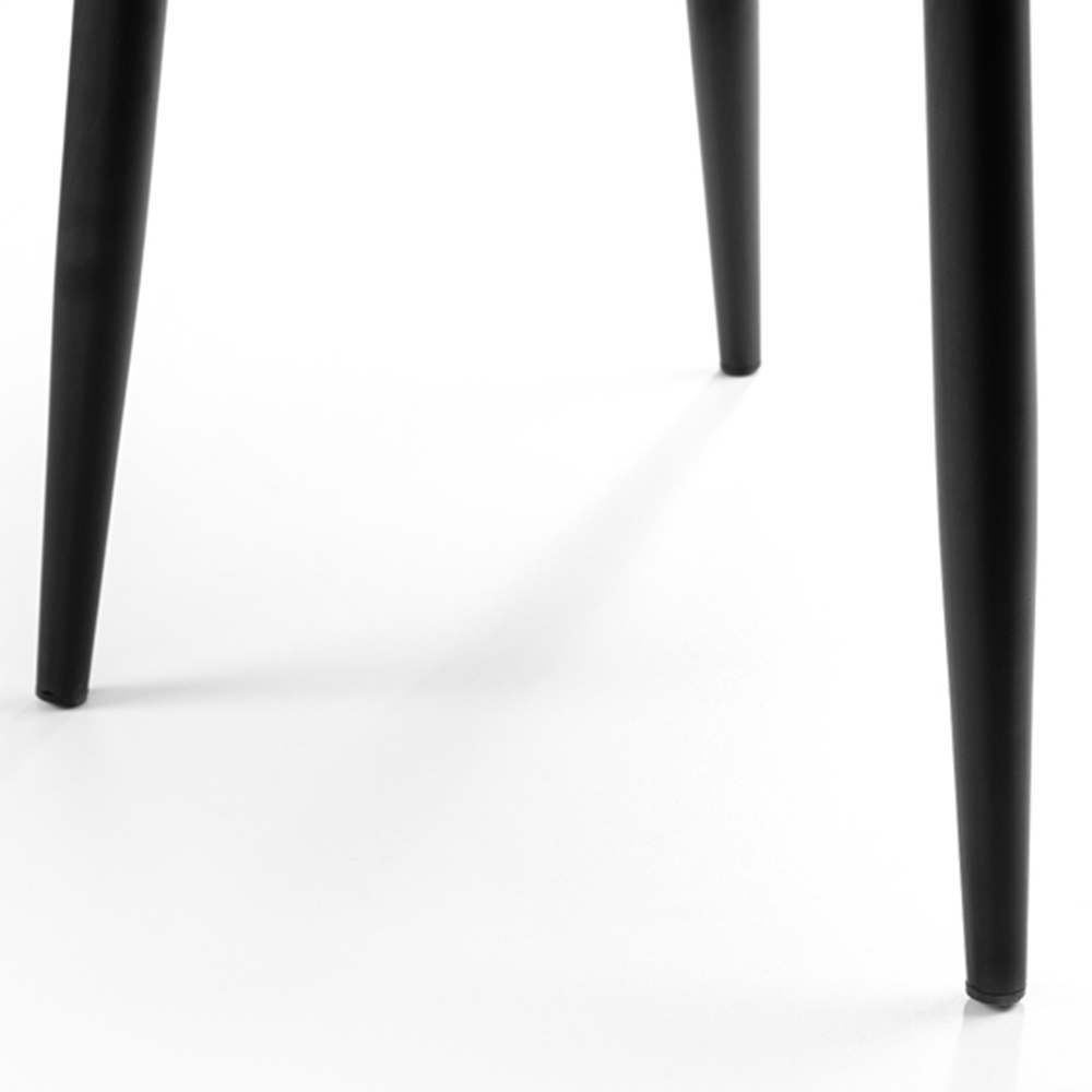 Julian Bowen Olympus Luxe and Marble Effect 6 Seater Dining Set White and Blue Image 6