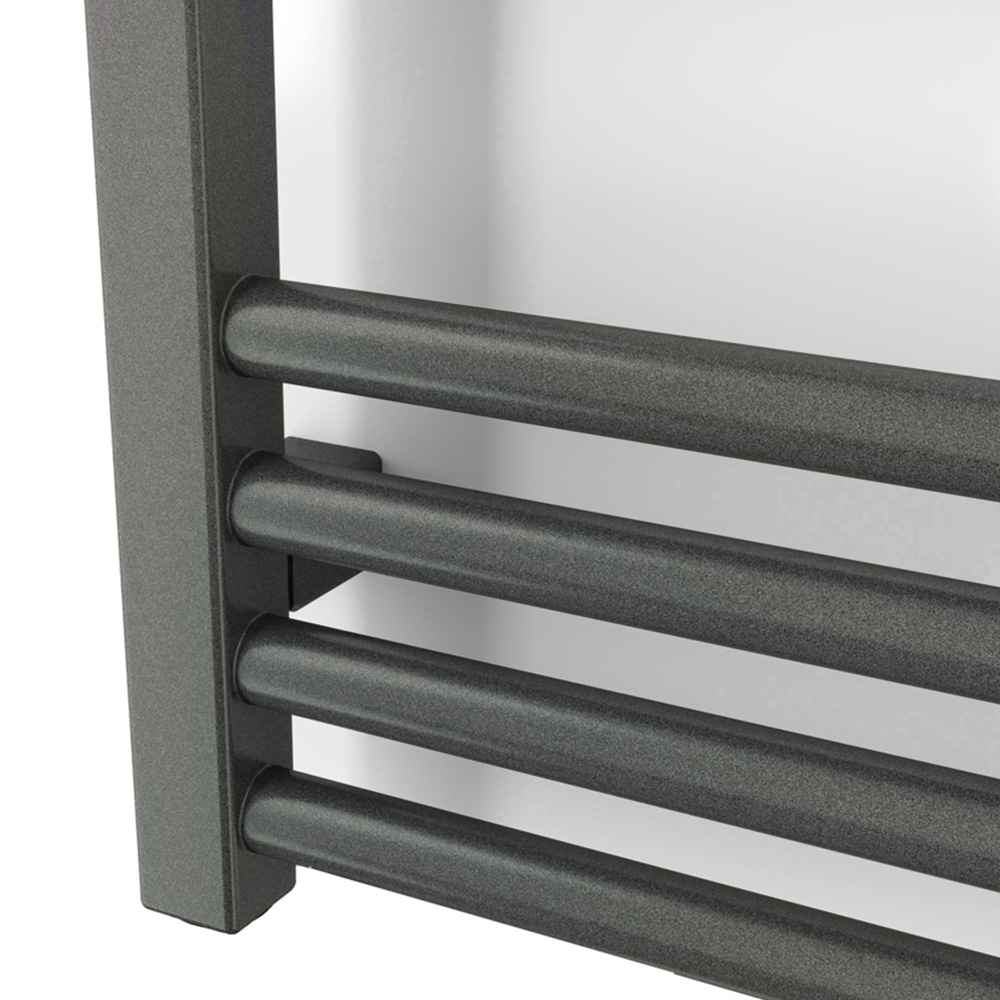 Terma Fiona E Sparkling Grey Electric Towel Rail 1380 x 500mm Image 5