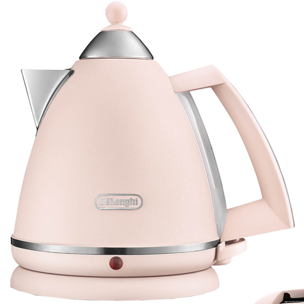 De'Longhi DLPK4 Argento Pink 1.7L Kettle with 4 Slice Toaster Image 2