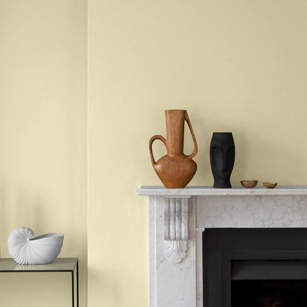 Craig & Rose Walls and Ceilings Jasper Yellow Chalky Emulsion Paint 5L Image 4