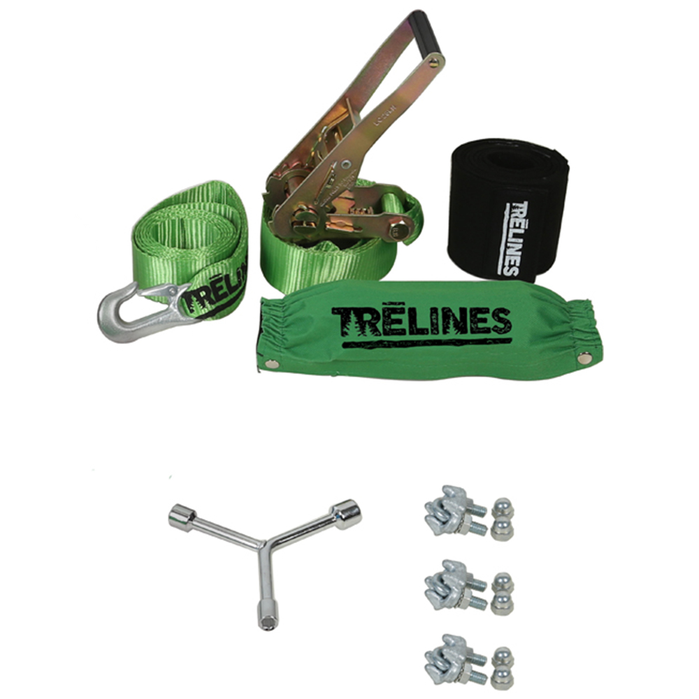 Trelines Zipline with Brake Adventure Set Image 3