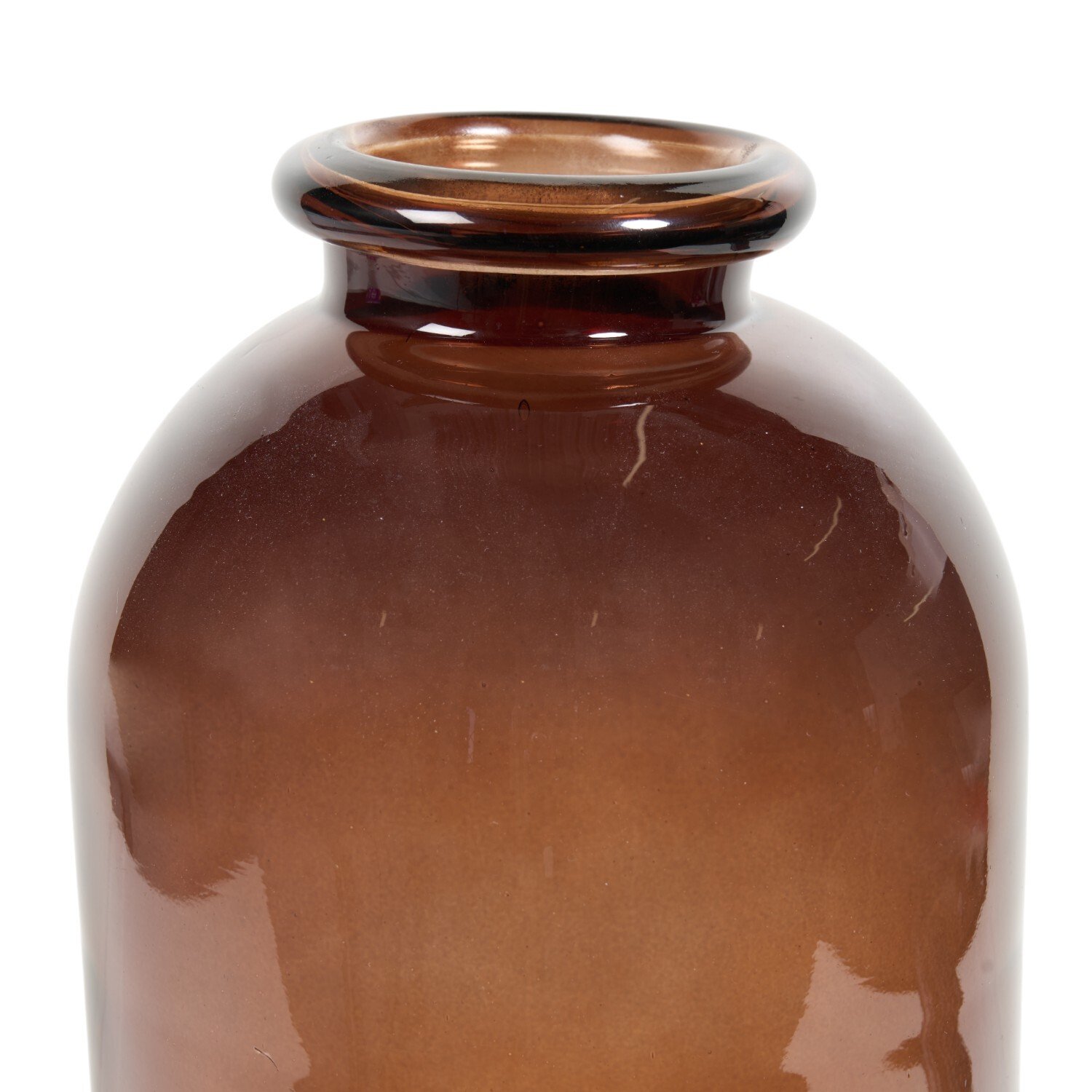 Amber Large Vase Brown Image 2
