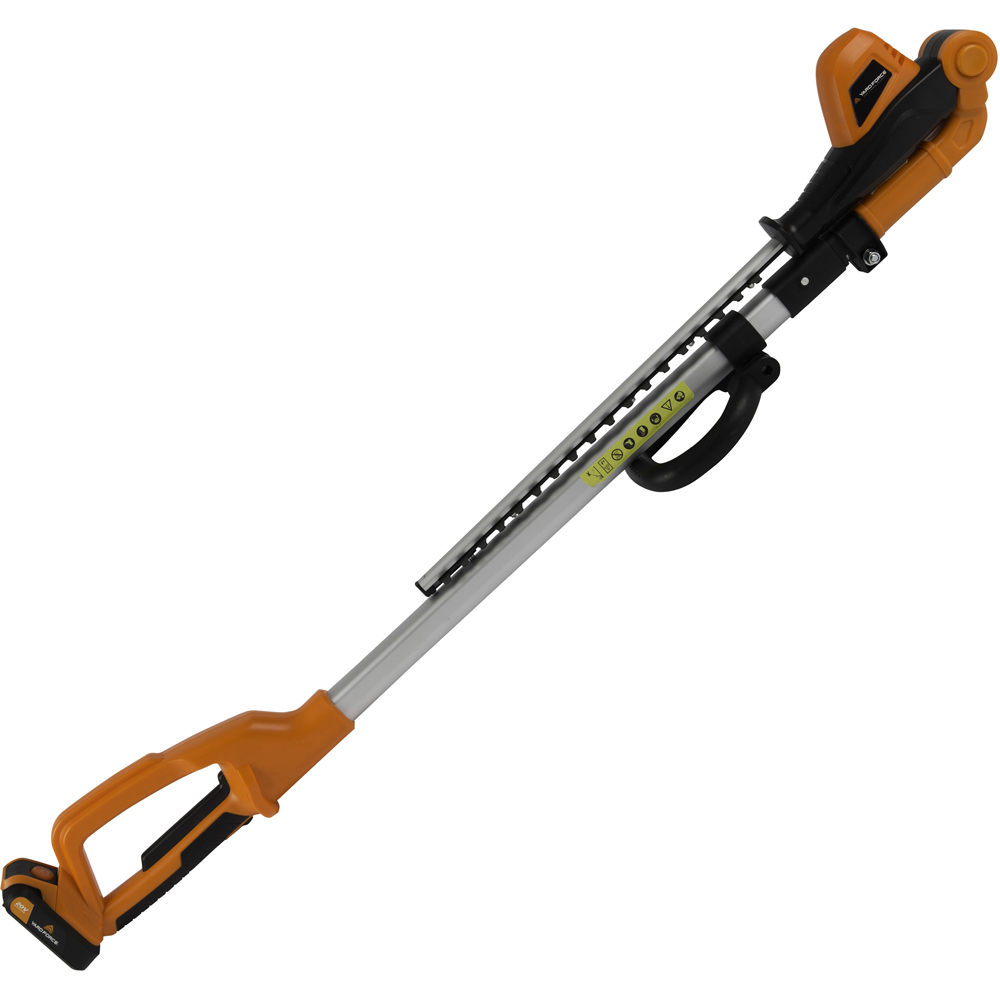 Yard Force LH C41A 20V Pole Hedge Trimmer Homebase