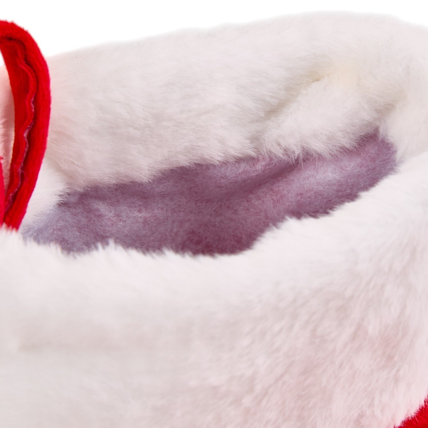 My First Embroidered Christmas Stocking Red Image 4