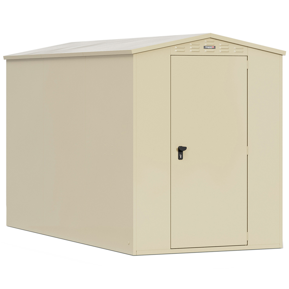Asgard Flexistore 5 x 11ft Cream Apex Garden Shed Image 1