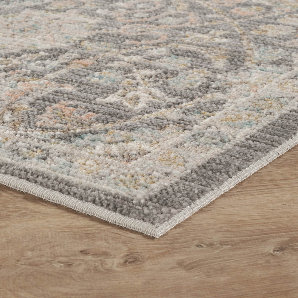 Desire Rugs Maia Grey Orchid Floral Non Slip Rug 120 x 180cm Image 3