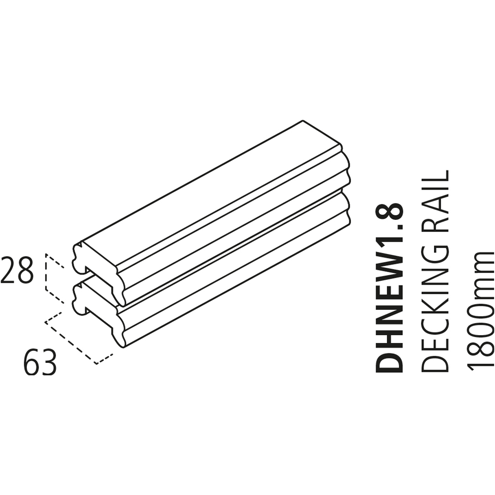 ​Blueprint Joinery Core Deck Colonial Turned Treated Decking Balustrade Starter Kit 1800mm Image 7