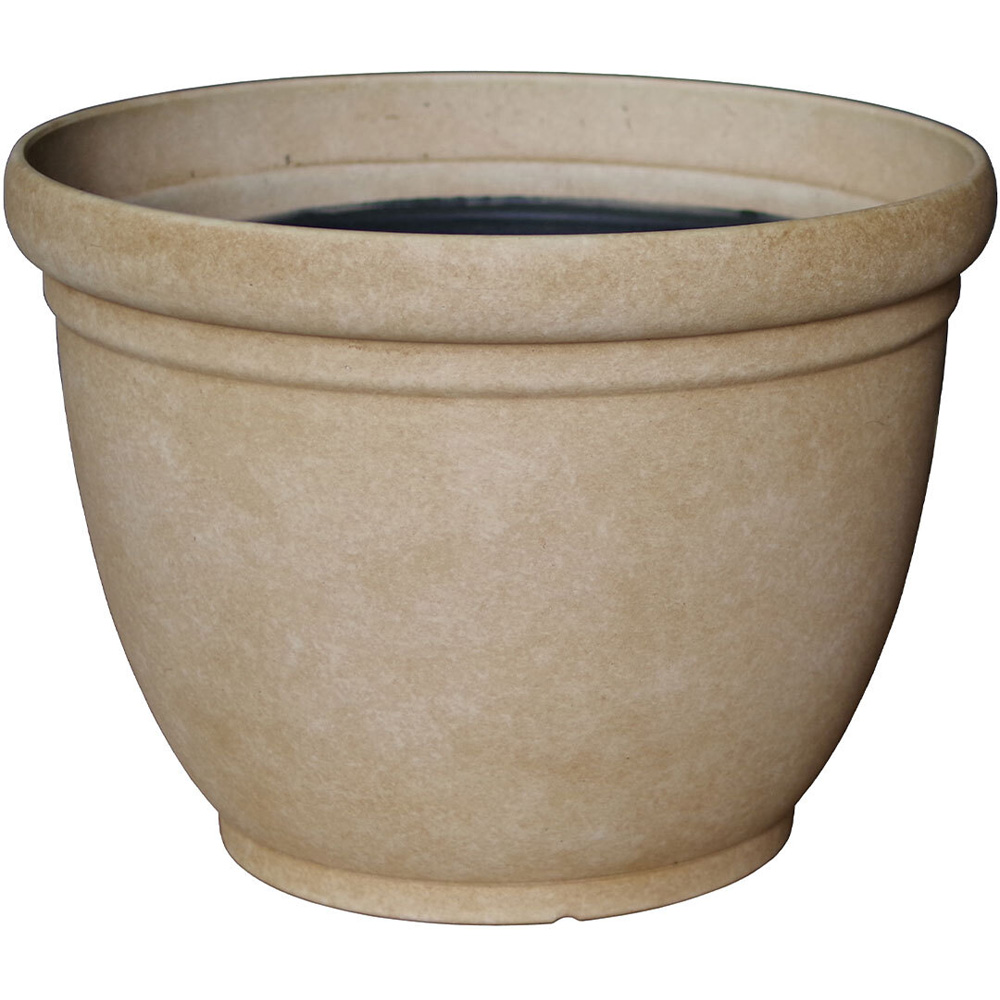 Sand Stone Effect Bell Plant Pot 37cm Image