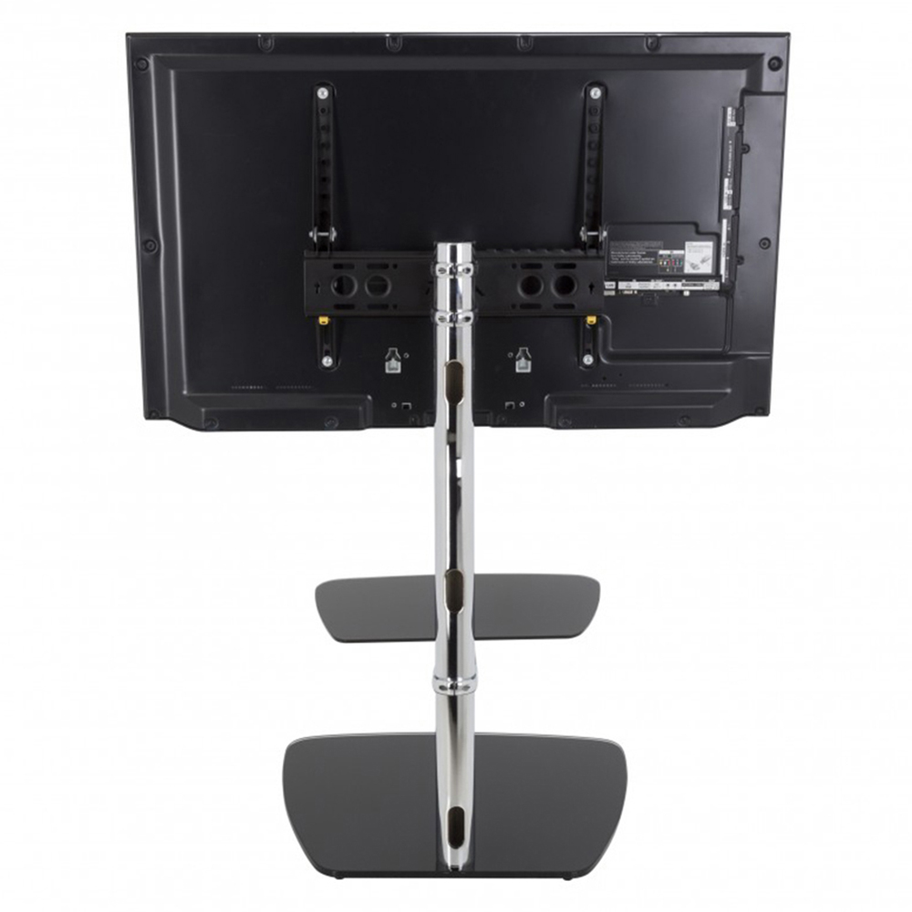 AVF Iseo Black Glass Pedestal TV Unit Image 8