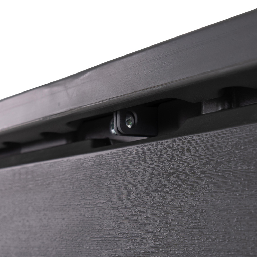 Lifetime Products 515L Dark Grey Modern Outdoor Storage Deck Box Image 4