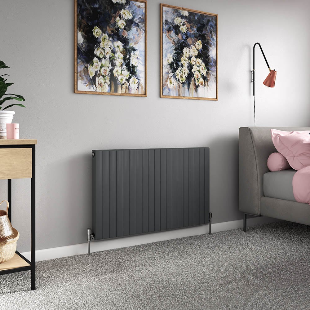 Henrad Silhouette Slate Grey K2 Concept Radiator 600 x 400mm Image 2